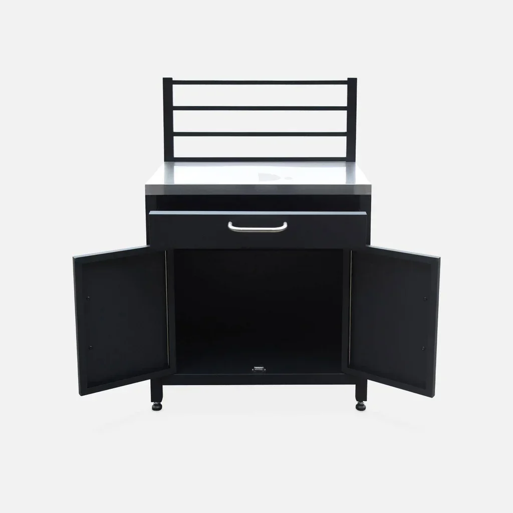 Cuisine extérieure modulable 4 modules acier inox Grimaud
