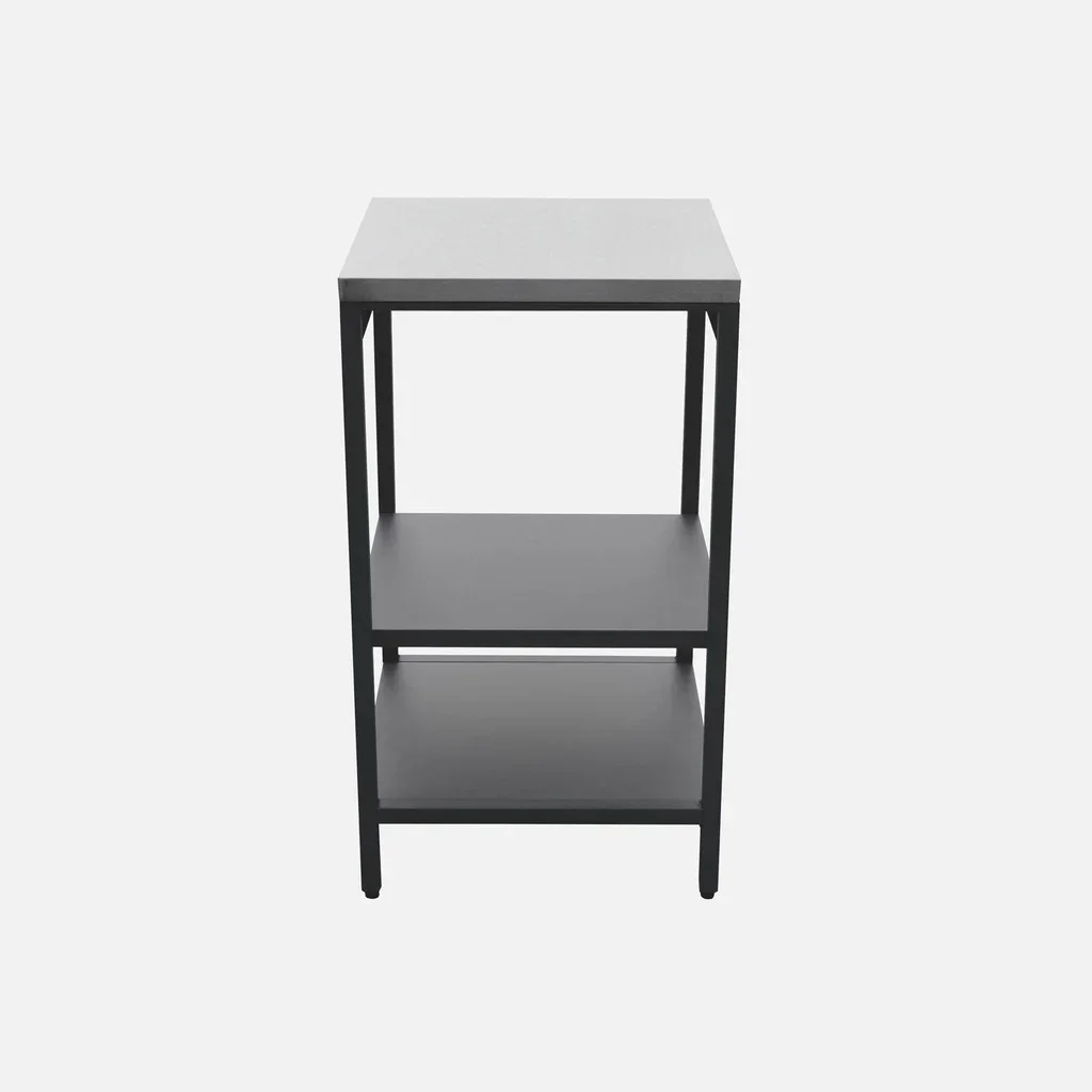 Cuisine extérieure modulaire BBQ charbon 5 éléments avec évier et rangements