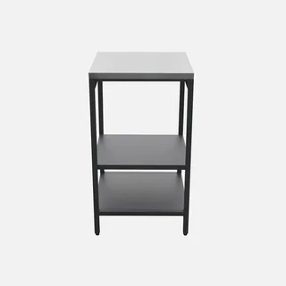 Cuisine extérieure modulaire BBQ charbon 5 éléments avec évier et rangements