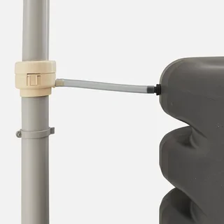 Cuve récupération eau de pluie 1000L cubique avec robinet et couvercle