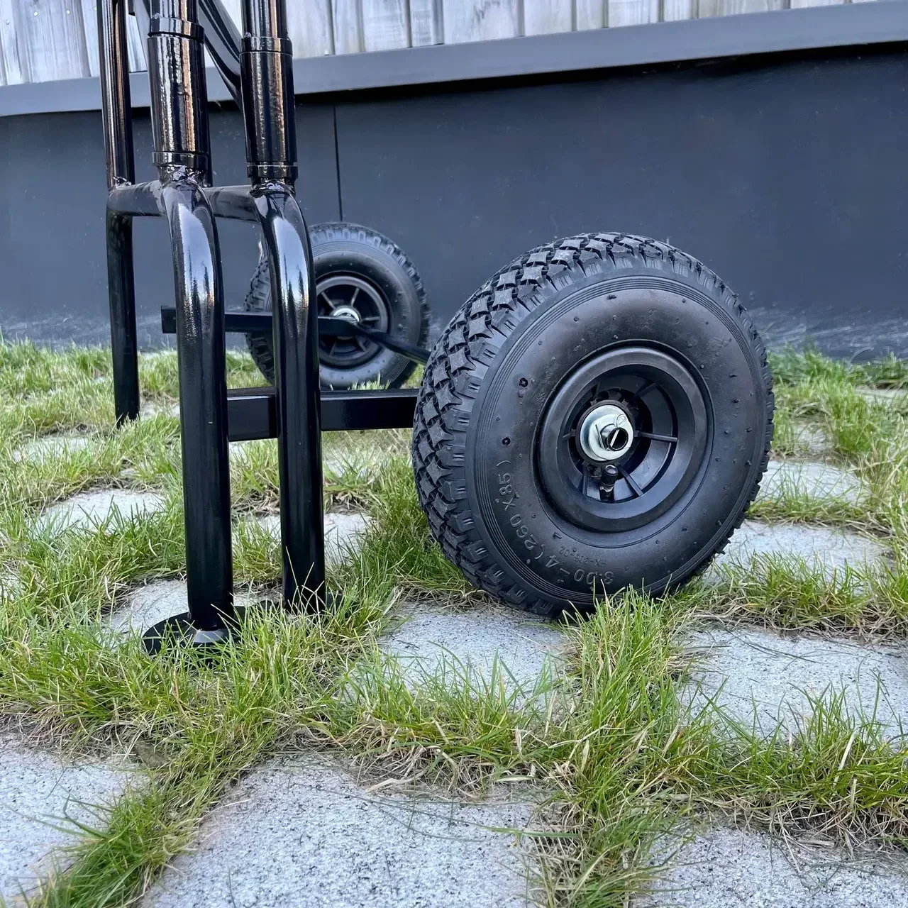 Échafaudage roulant pliable double niveau professionnel 2,5m 150kg