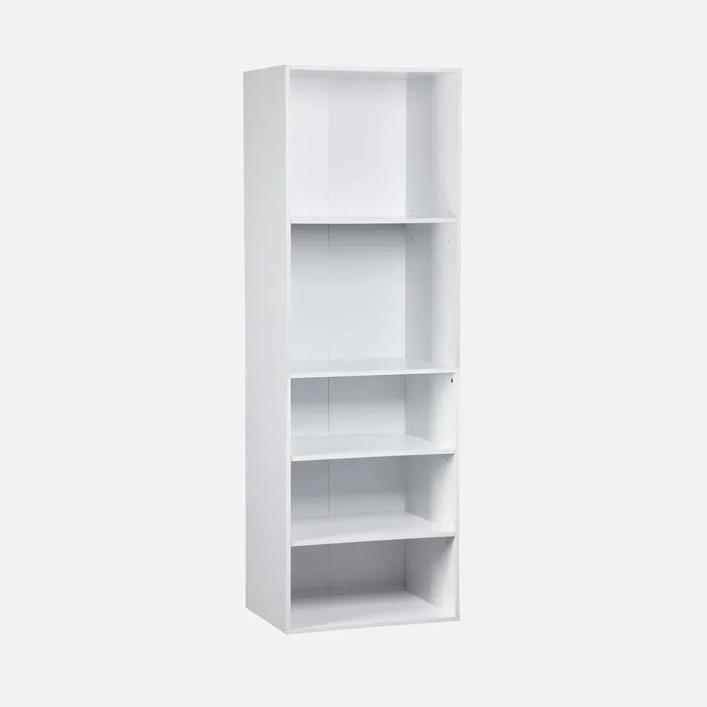 Ensemble dressing modulable 4 pièces bois avec étagères tiroirs penderie