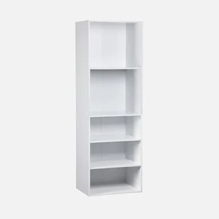 Ensemble dressing modulable 4 pièces bois avec étagères tiroirs penderie
