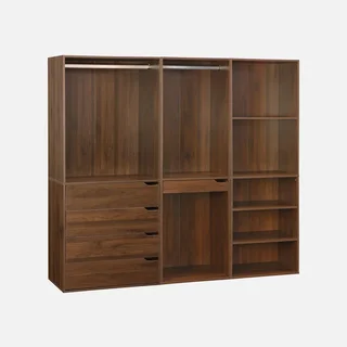 Ensemble dressing modulable bois 3 modules Modulo