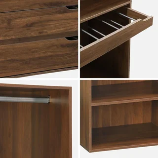Ensemble dressing modulable bois 3 modules Modulo