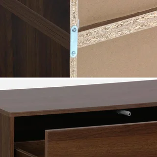 Estante Modular Kompo 3 Cubos de Madeira com Gavetas