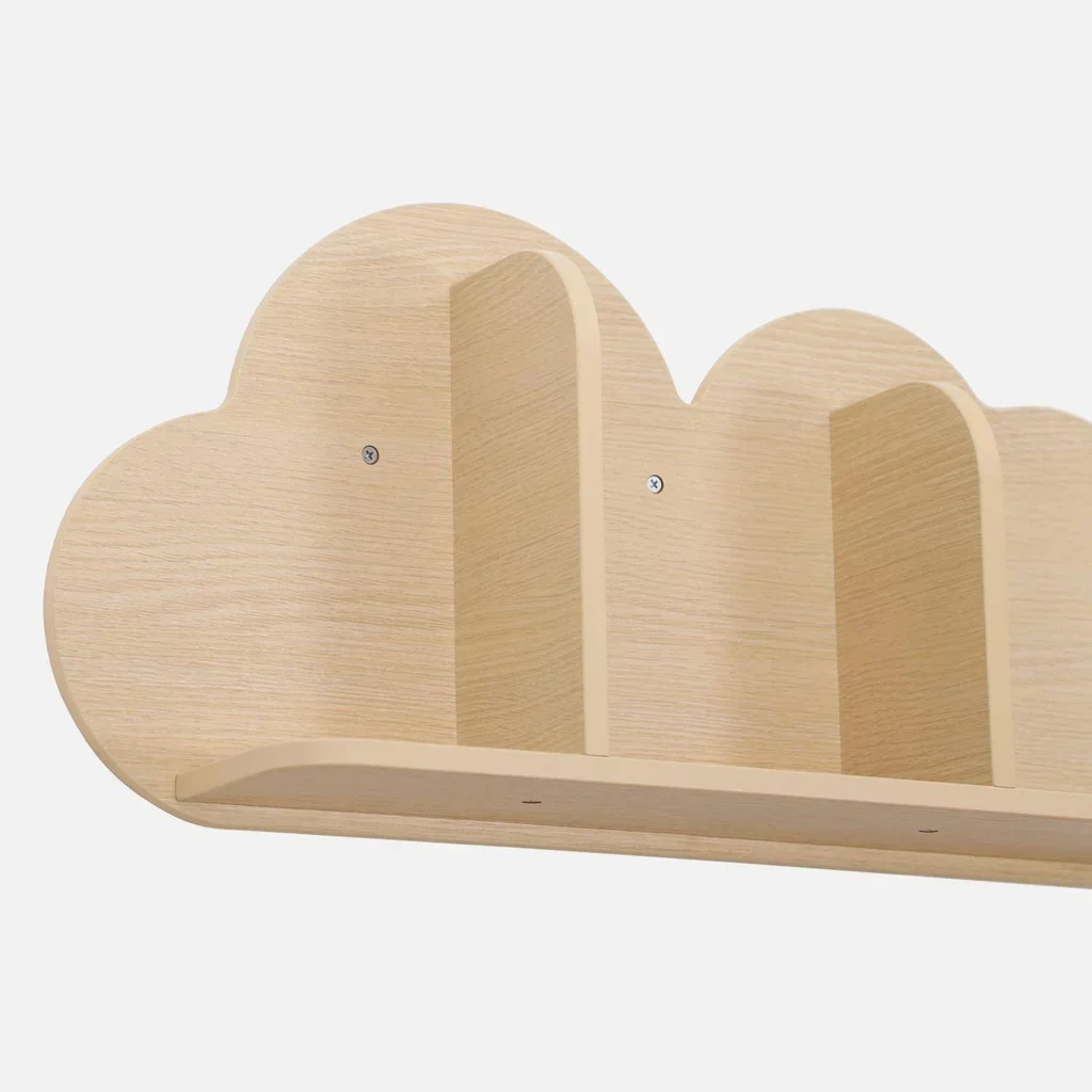 Étagère murale nuage chambre bébé enfant set 3 pièces design