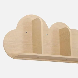 Étagère murale nuage chambre bébé enfant set 3 pièces design