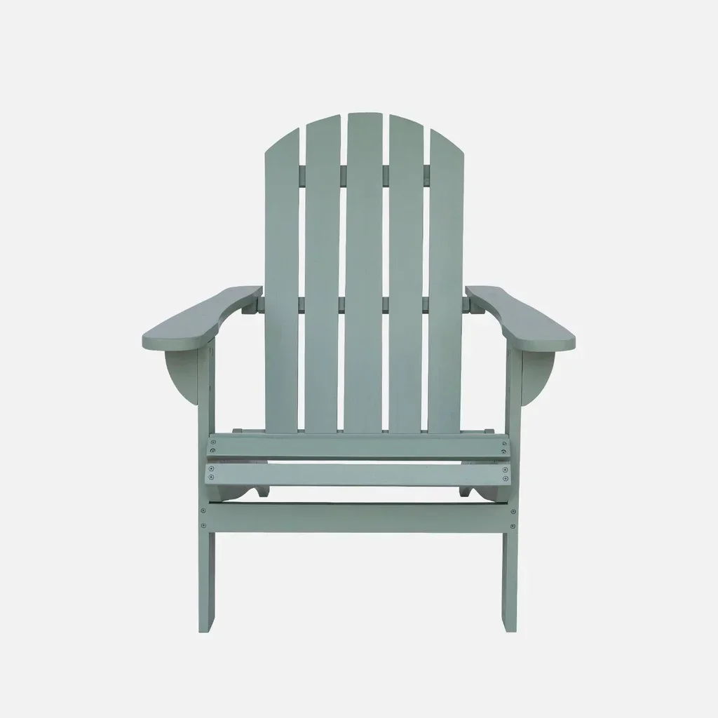 Fauteuil Adirondack bois acacia terrasse jardin vintage Kerina