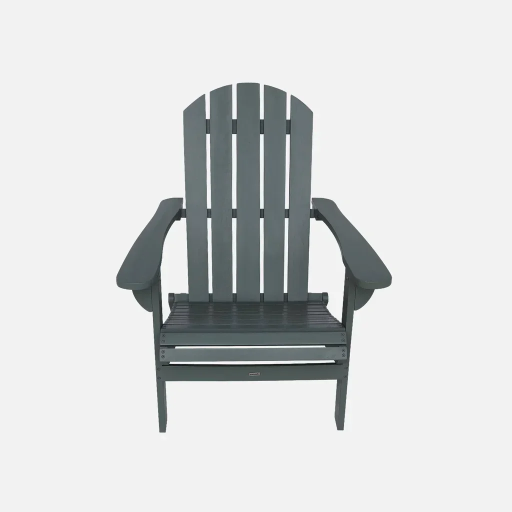 Fauteuil Adirondack bois acacia extérieur vintage Kerina