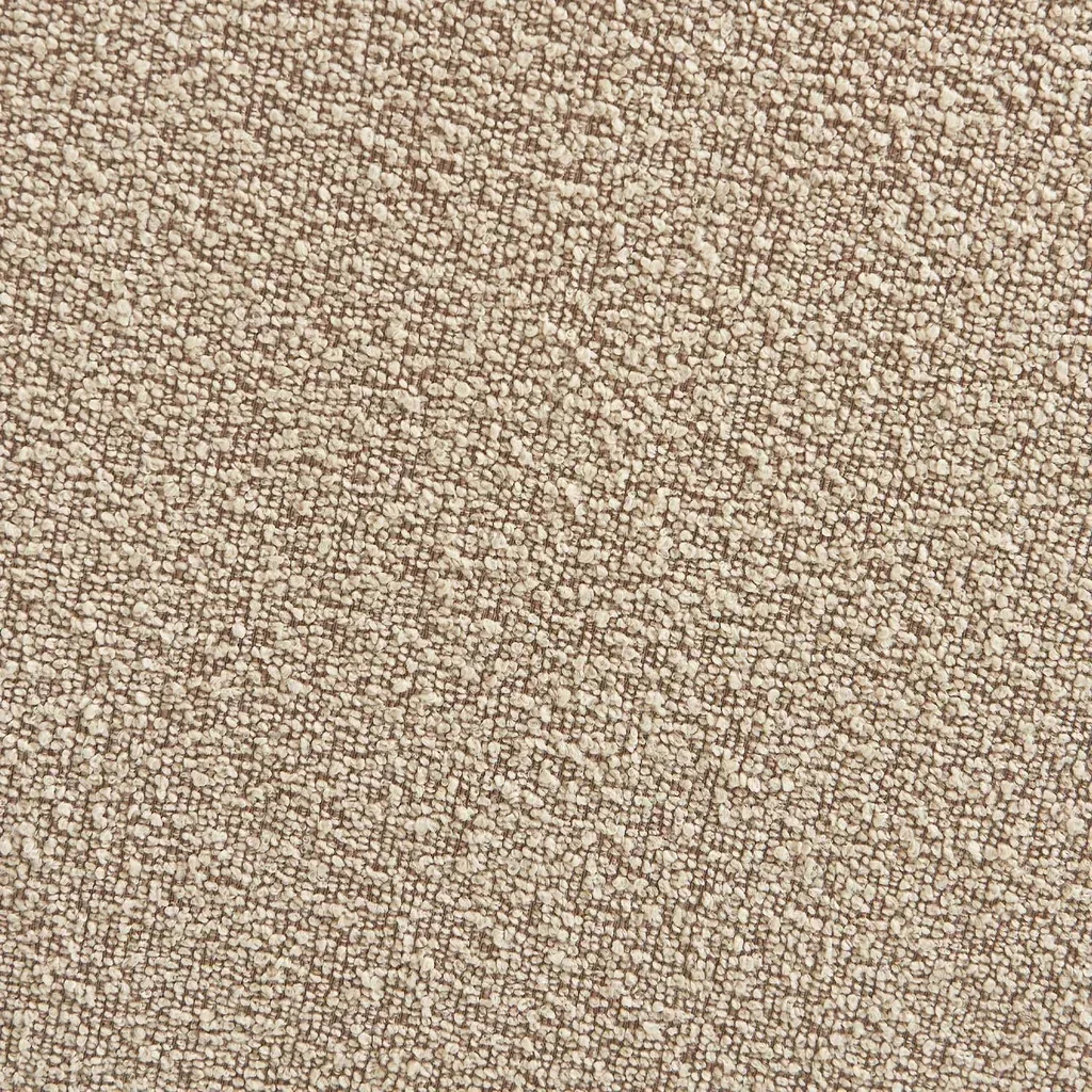 Fauteuil chauffeuse 2 places Nova tissu bouclette texturé beige