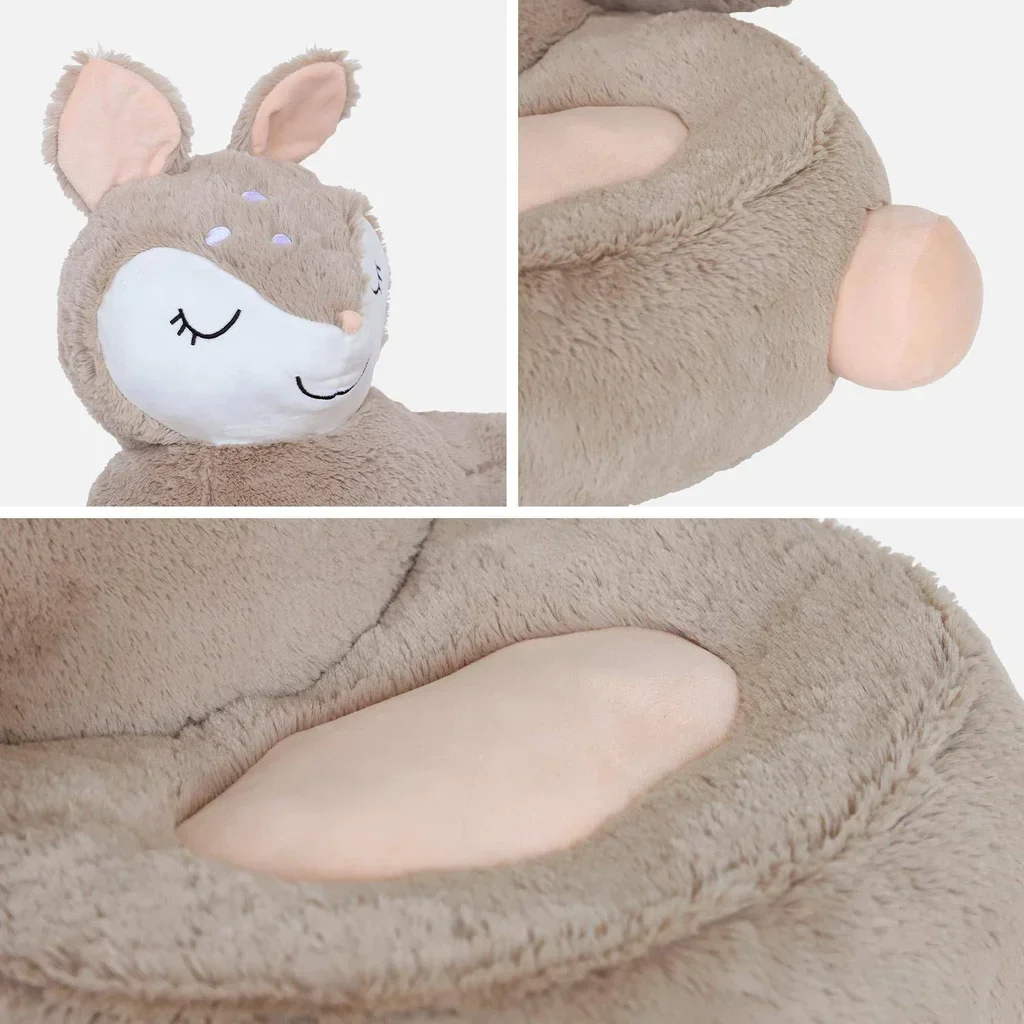 Fauteuil enfant motif faon doux et confortable pour chambre bébé