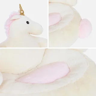 Fauteuil enfant licorne doux et confortable pour chambre