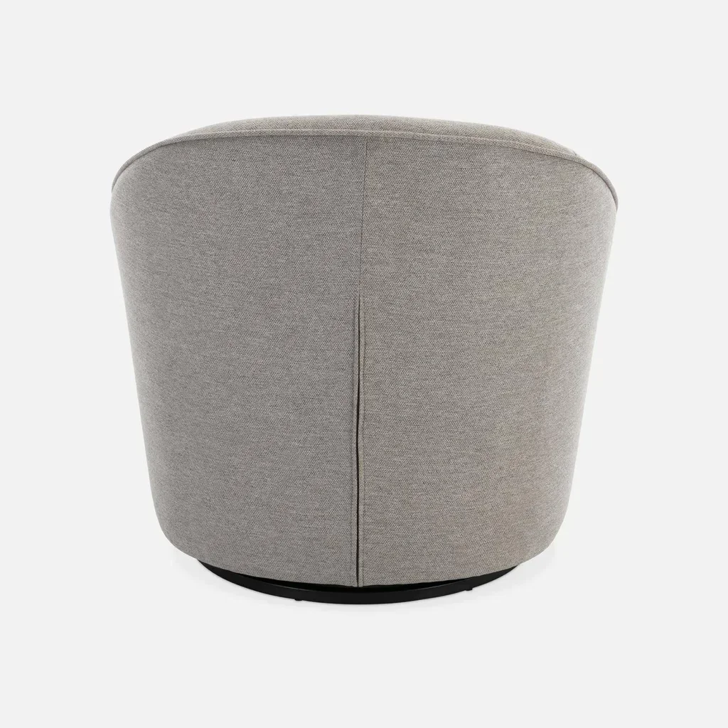 360° Drehsessel Lana Stoffpolster Gemütlich Minimalistisch