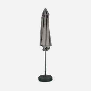 Grand parasol circulaire 3m mât central orientable aluminium 38mm