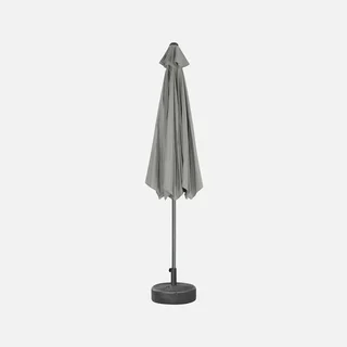 Grand parasol circulaire 3m mât central orientable aluminium UV