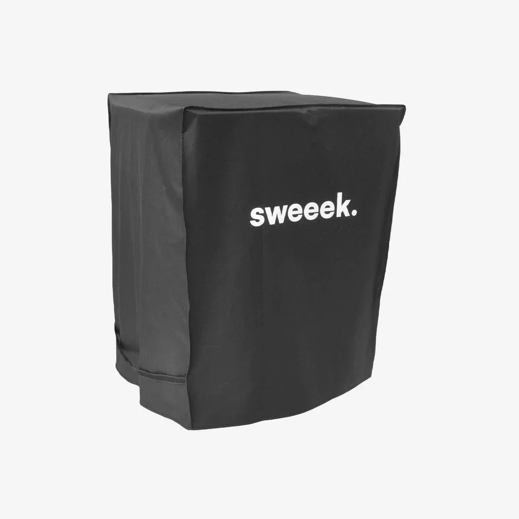 Housse étanche barbecue S anti-UV noir protection extérieure velcro