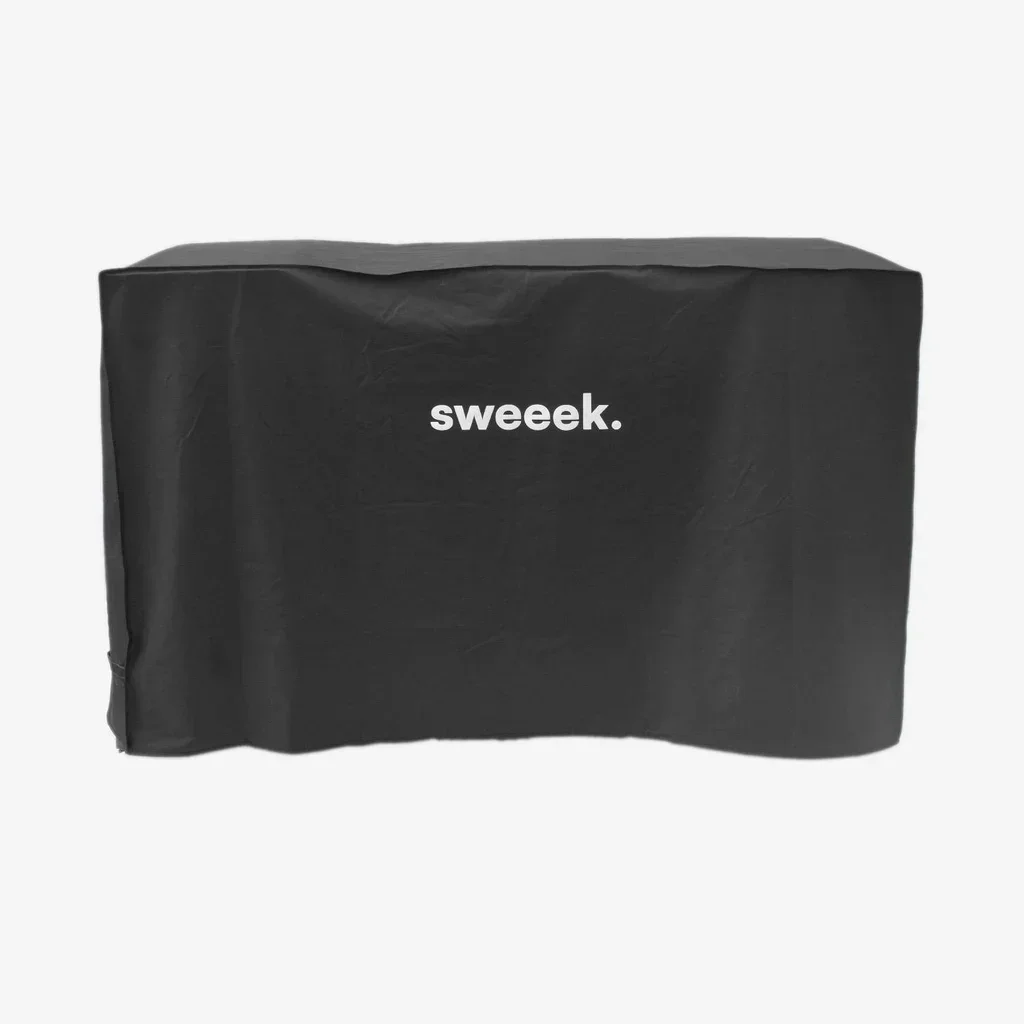 Housse étanche barbecue noir taille L protection UV pluie poussière