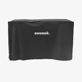 Housse étanche barbecue noir taille L protection UV pluie poussière