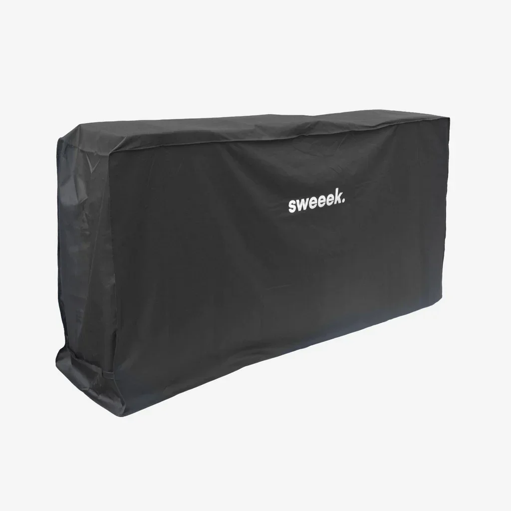 Housse étanche barbecue XL noire anti-UV protection extérieure