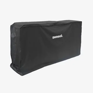 Housse étanche barbecue XL noire anti-UV protection extérieure