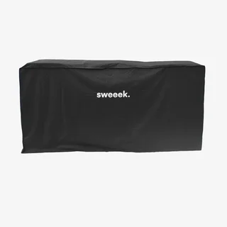 Housse étanche barbecue XL noire anti-UV protection extérieure