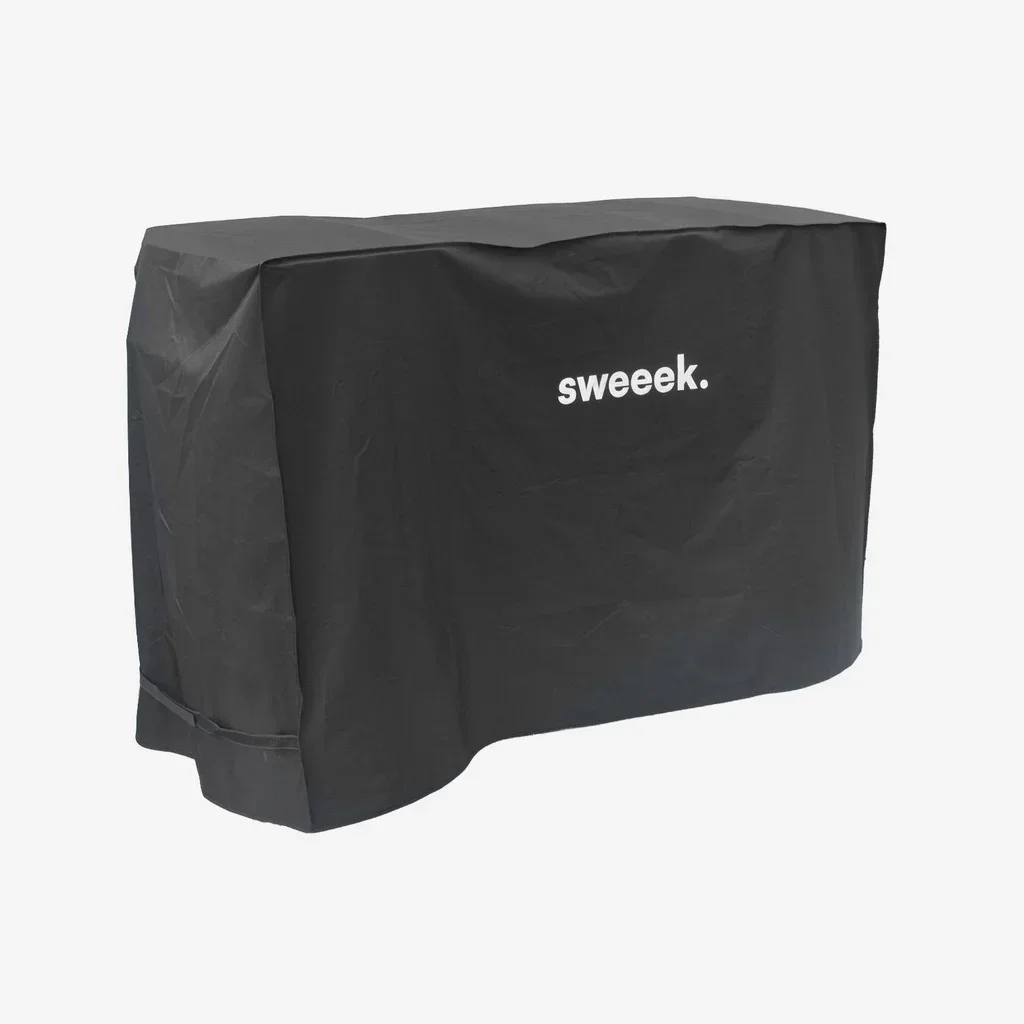 Housse étanche barbecue noir taille L protection UV pluie poussière