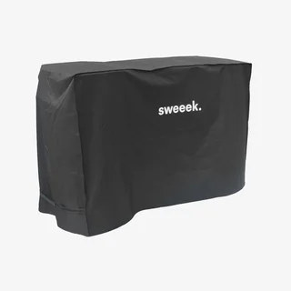 Housse étanche barbecue noir taille L protection UV pluie poussière