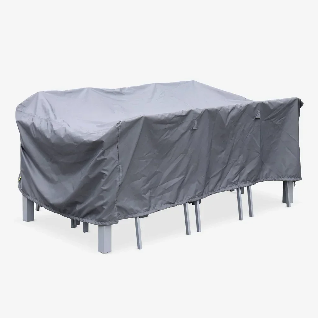 Housse étanche table jardin polyester imperméable anti-UV