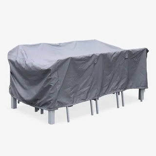Housse étanche table jardin polyester imperméable anti-UV