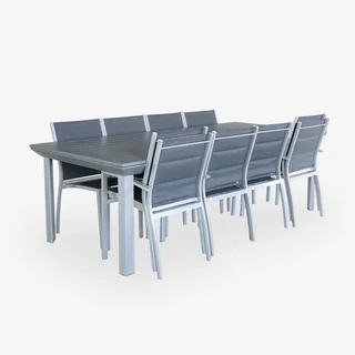 Housse étanche table jardin extérieure polyester imperméable anti-UV avec cordon serrage