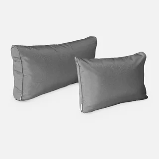 Set 24 housses coussins salon jardin Tripoli polyester imperméable