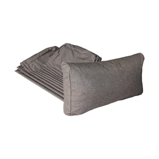Set de 13 housses coussins salon de jardin Napoli - polyester résistant eau
