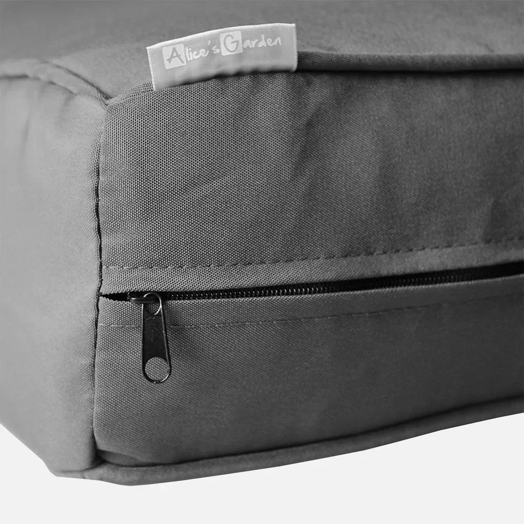 Set 13 housses coussins salon jardin Napoli polyester imperméables