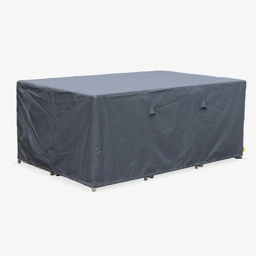 Housse protection imperméable mobilier jardin polyester anti-UV
