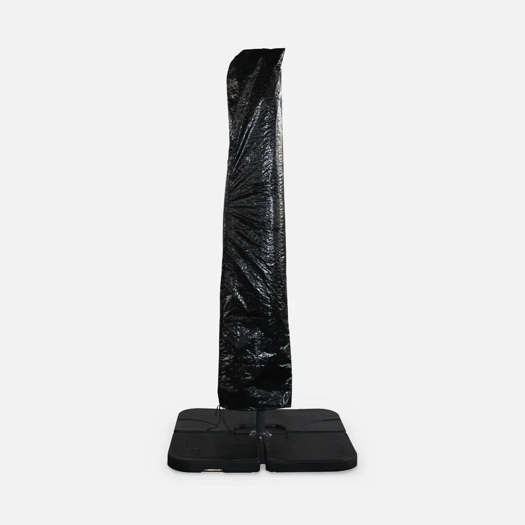 Housse de protection étanche pour parasol déporté ou droit - polyéthylène résistant