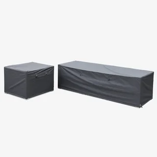 Wasserdichte Gartenmöbel Schutzhülle für Outdoor Sofa UV-beständig Polyester Terrassenabdeckung