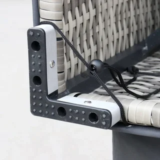 Wasserdichte Gartenmöbel Schutzhülle für Outdoor Sofa UV-beständig Polyester Terrassenabdeckung
