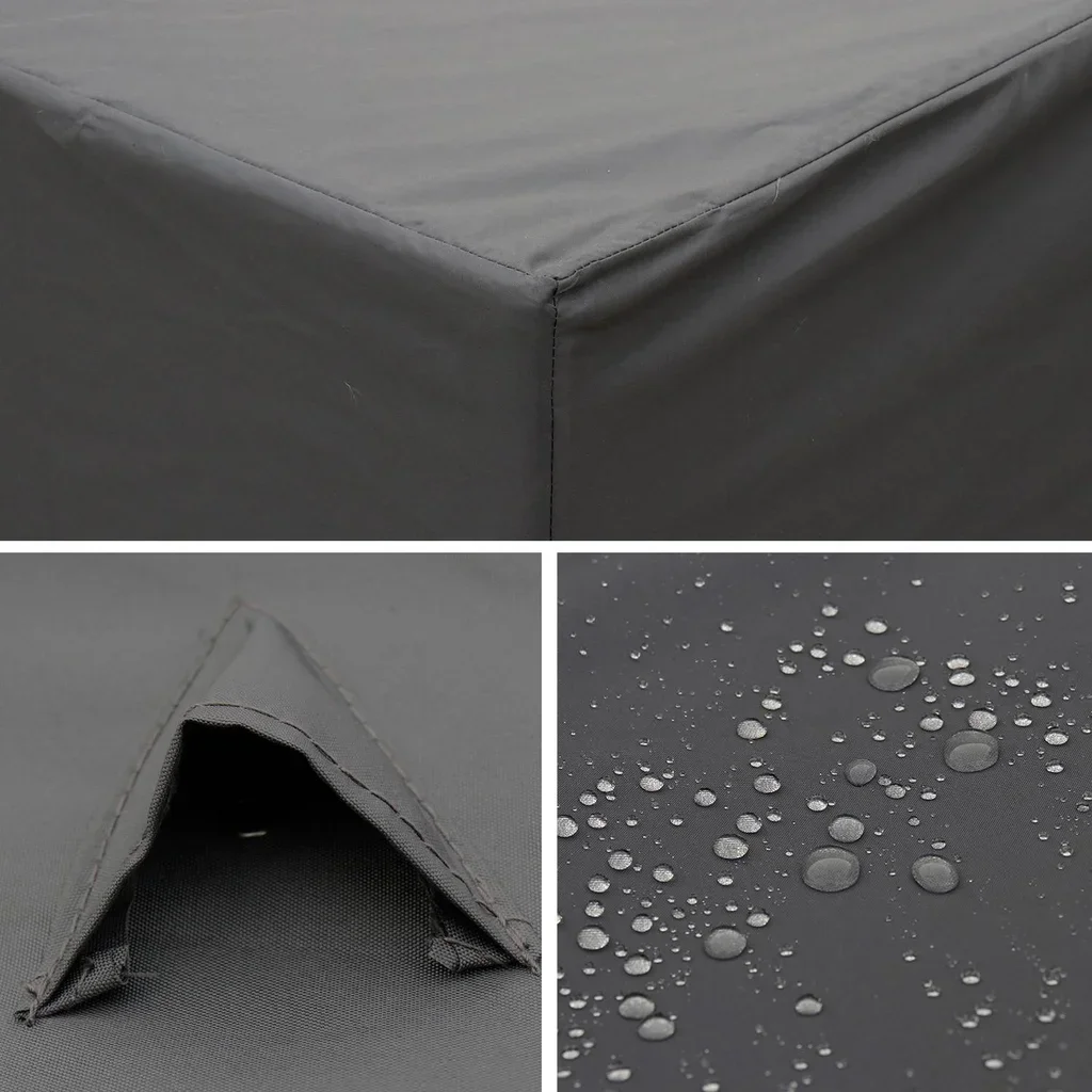 Wasserdichte Gartenmöbel Schutzhülle für Outdoor Sofa UV-beständig Polyester Terrassenabdeckung