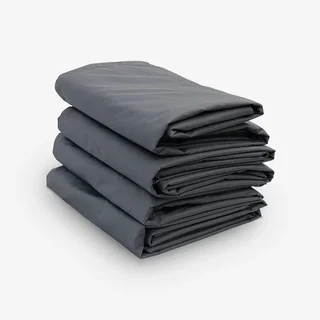 Housse protection salon jardin extérieur imperméable anti-UV 4 pièces polyester