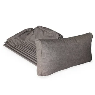Caligari Outdoor Cushion Covers Garden Patio Furniture Protective Covers Ecru Polyester Set of 11