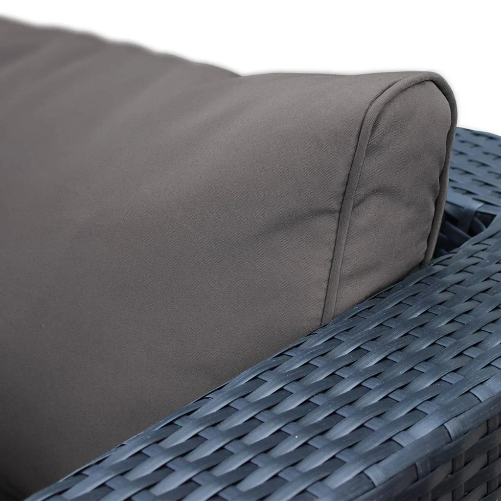 Caligari Outdoor Cushion Covers Garden Patio Furniture Protective Covers Ecru Polyester Set of 11