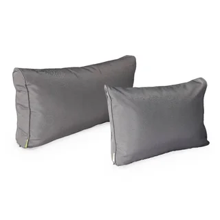 Caligari Outdoor Cushion Covers Garden Patio Furniture Protective Covers Ecru Polyester Set of 11