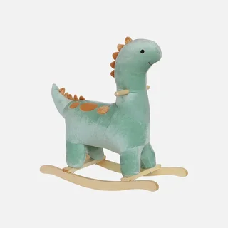 Jouet bascule dinosaure enfant 18 mois velours doux sécurité