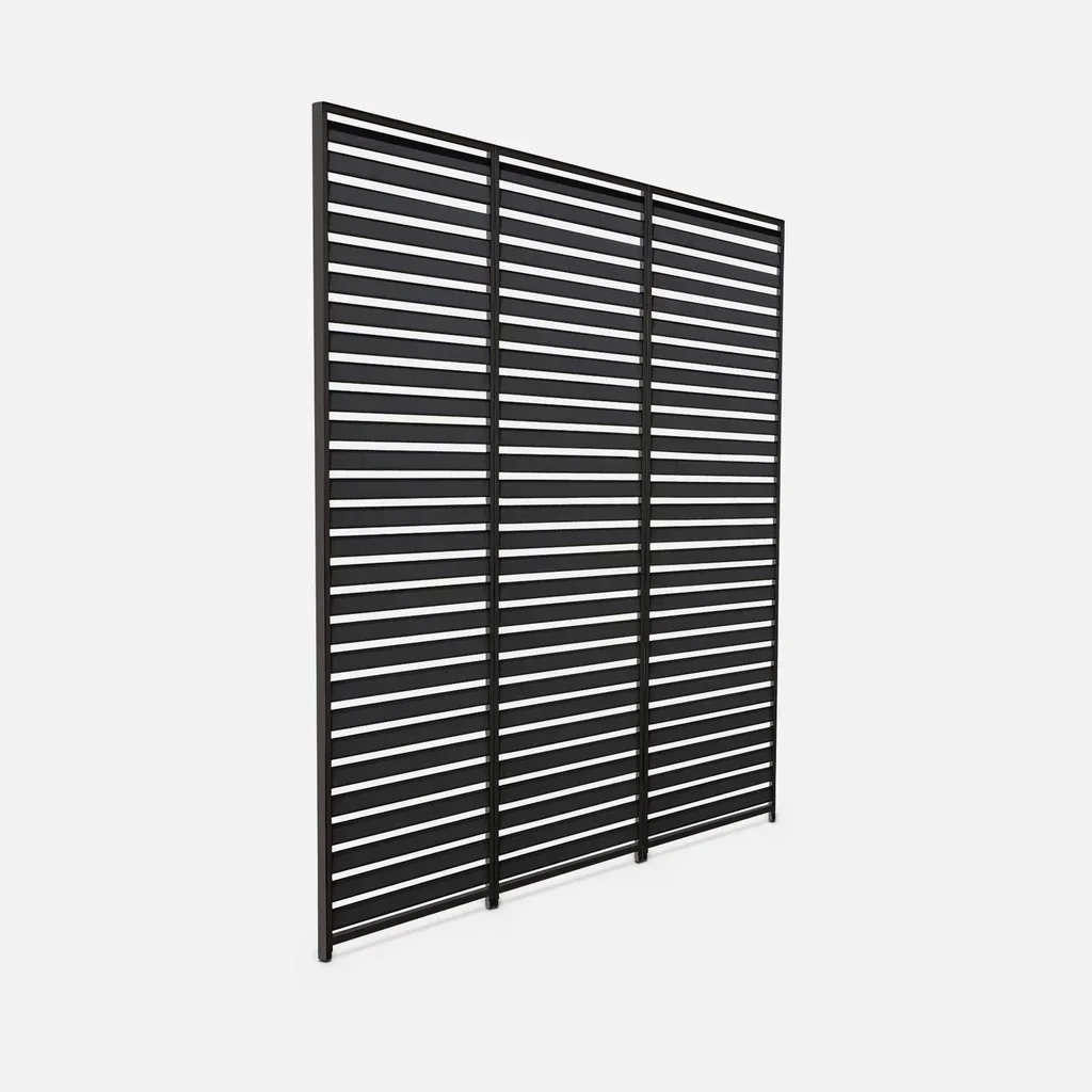Kit 3 lames orientables pergola bioclimatique Triomphe 100 cm aluminium