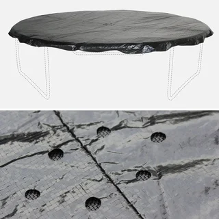 Kit accessoires trampoline 250-490 cm : échelle, ancrage, bâche, filet chaussures