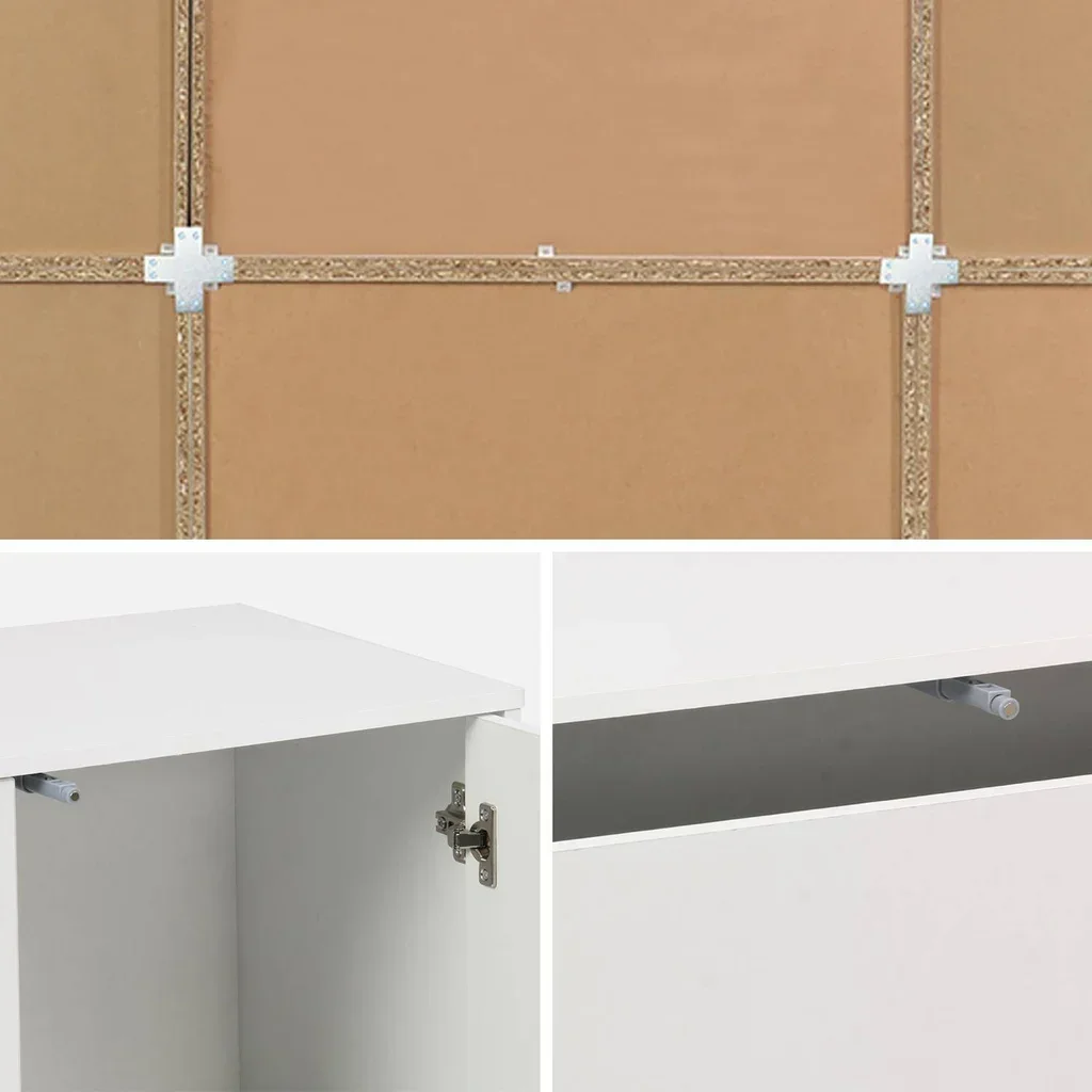 Kit étagère modulable bois 9 cubes bibliothèque rangement Kompo