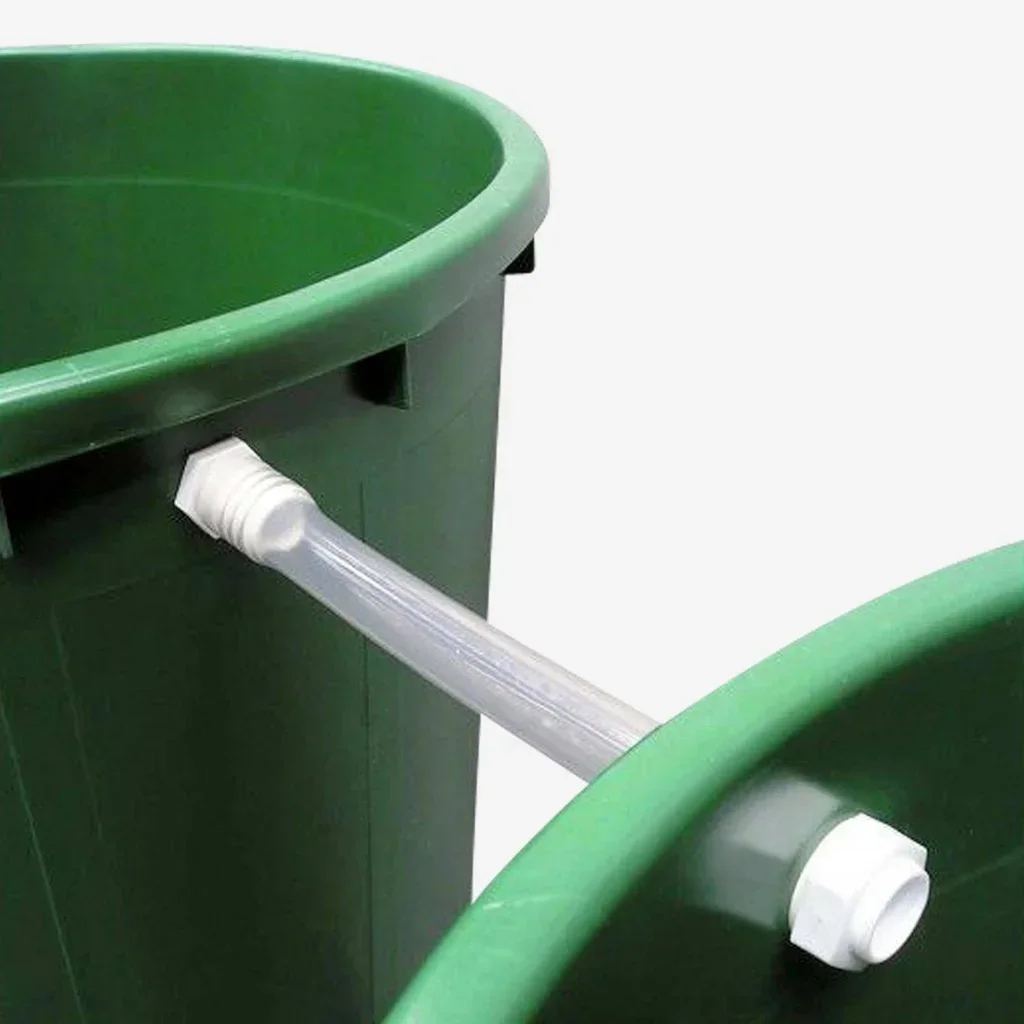Kit raccordement récupérateur eau mâle-mâle 20x27 mm