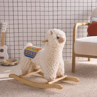 Lama bascule bois enfant 18 mois sécurité confort