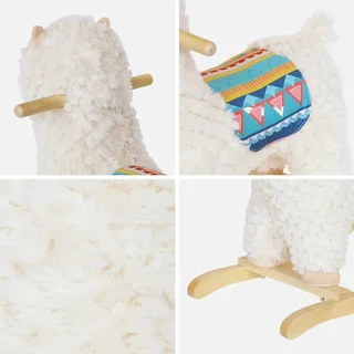 Lama bascule bois enfant 18 mois sécurité confort
